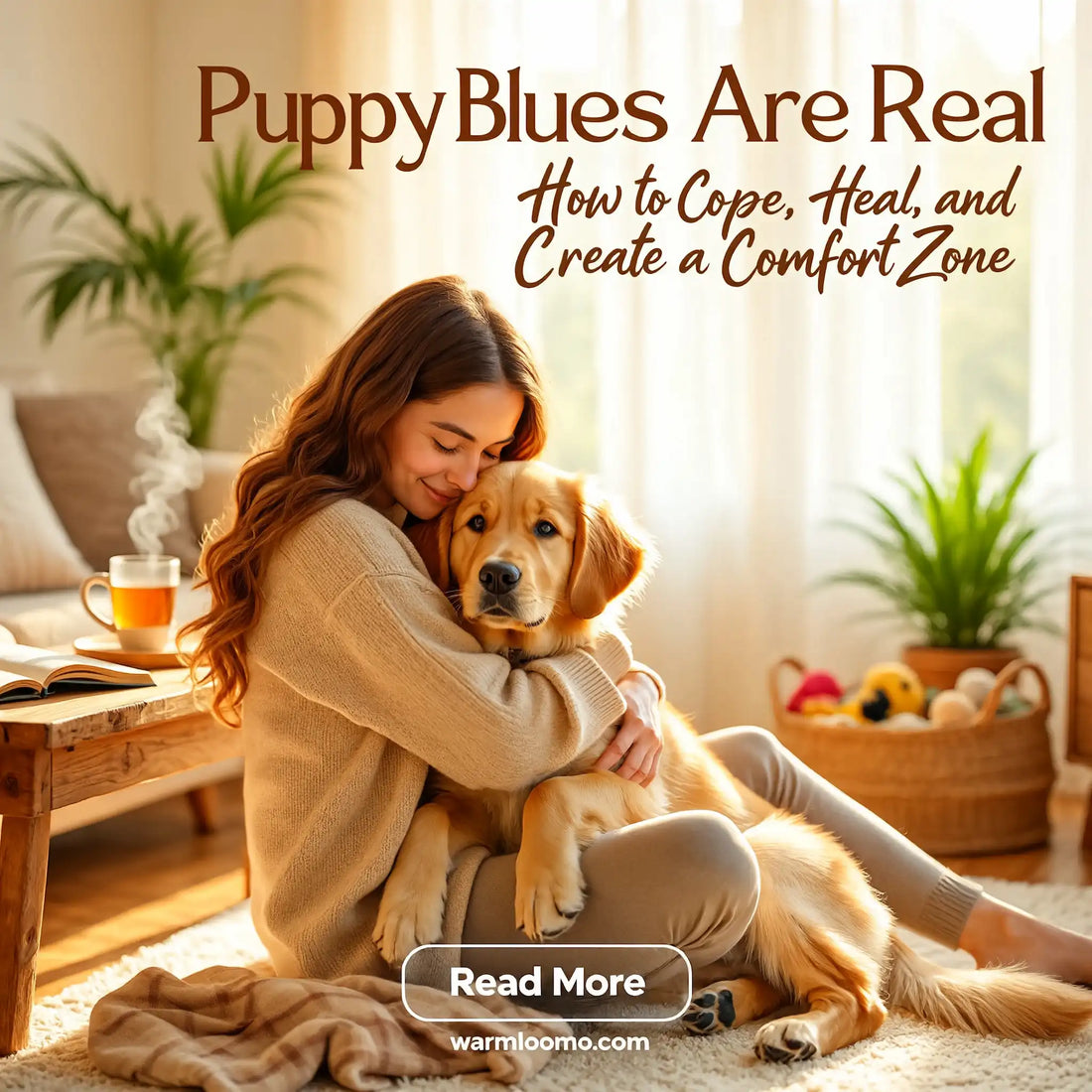 Puppy Blues Are Real: How to Cope, Heal, and Create a Comfort Zone That Helps Both You and Your Dog