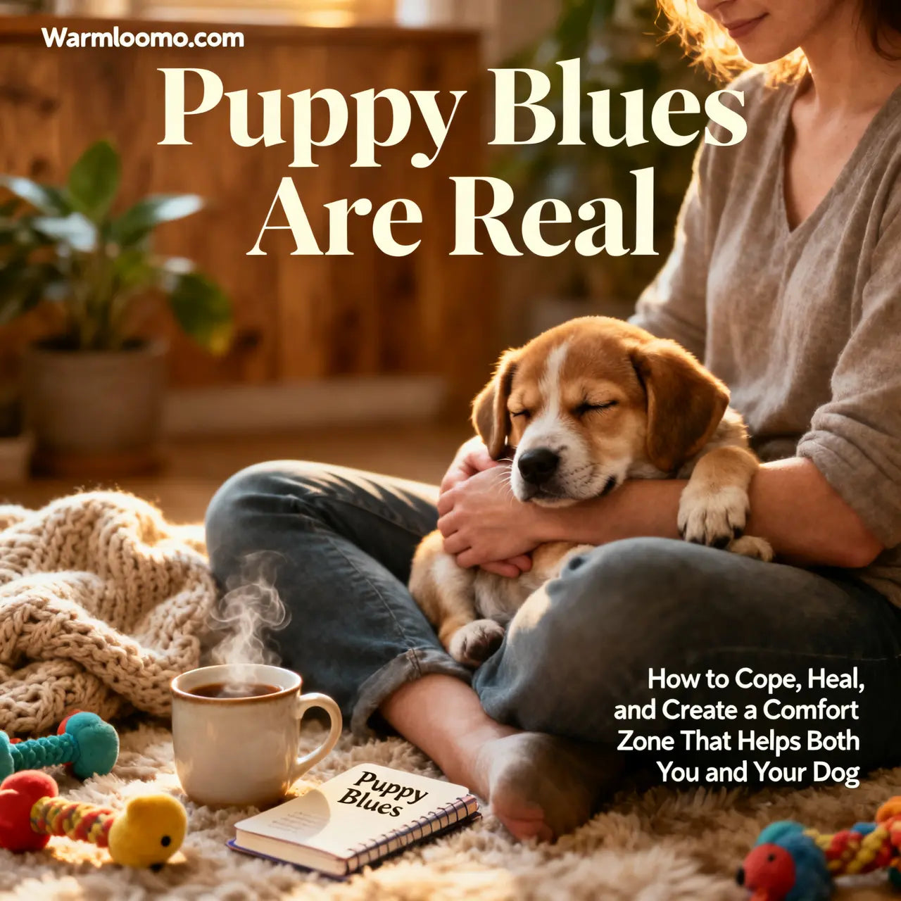 Puppy Blues Are Real: How to Cope, Heal, and Create a Comfort Zone That Helps Both You and Your Dog