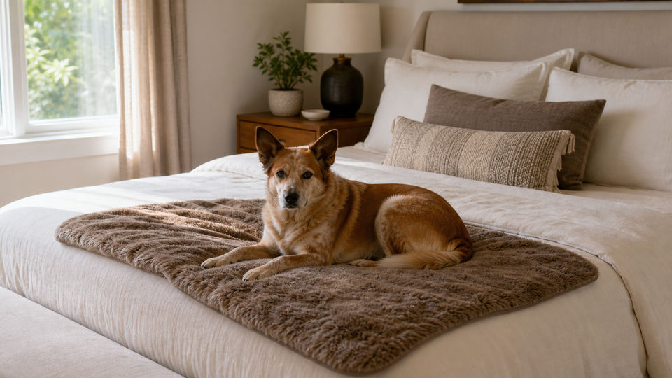 Dog Blanket for Bed Protection: How to Choose a Washable Spot Cover
