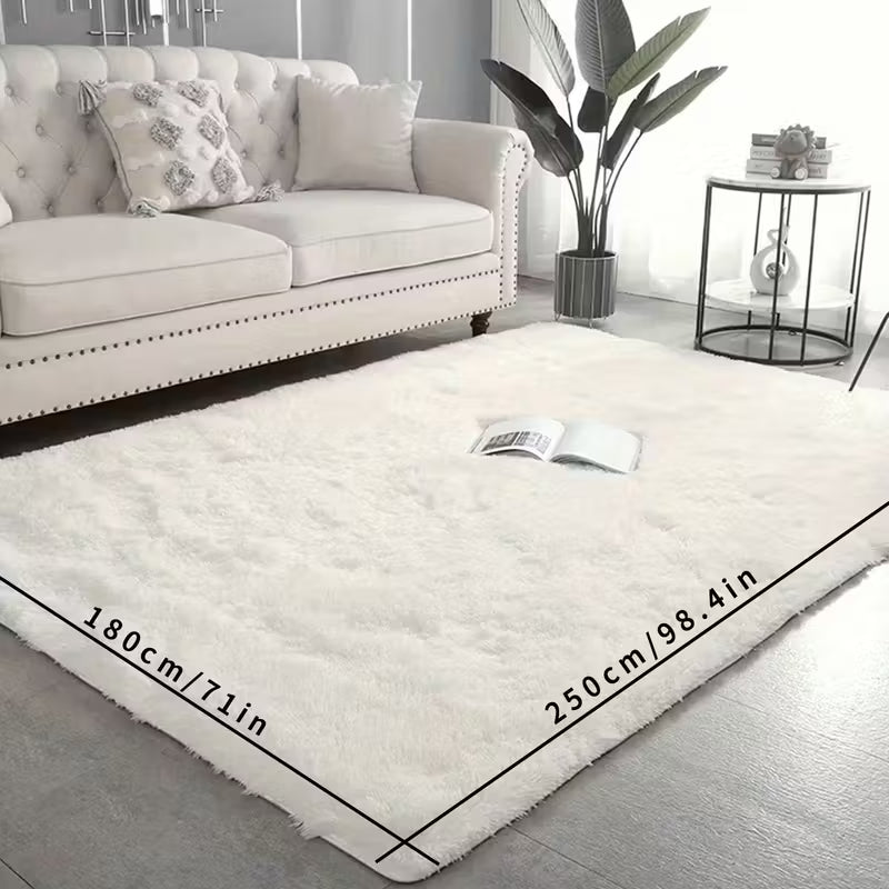 Soft Beige Floor Mat｜Cozy Living Room/Bedroom/Apartment Decor