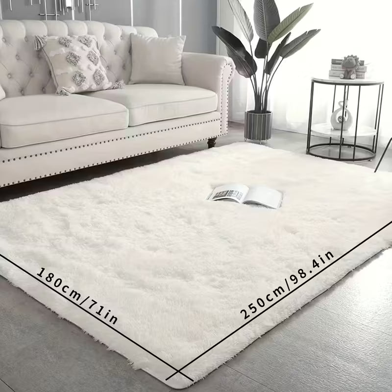 Soft Beige Floor Mat｜Cozy Living Room/Bedroom/Apartment Decor