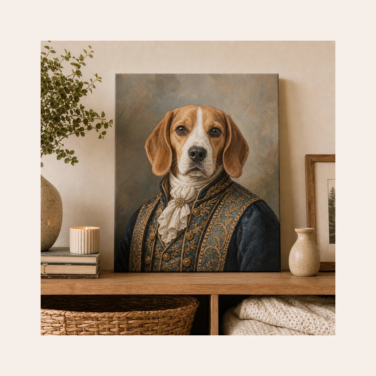 Pet Portrait Canvas personalized pet gift product image